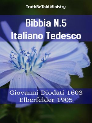 cover image of Bibbia N.5 Italiano Tedesco